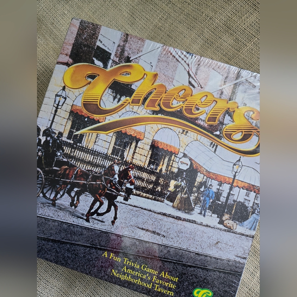 Vintage Cheers Trivia Game Classic Games 1992 NEW SEALED Paramount Pictures